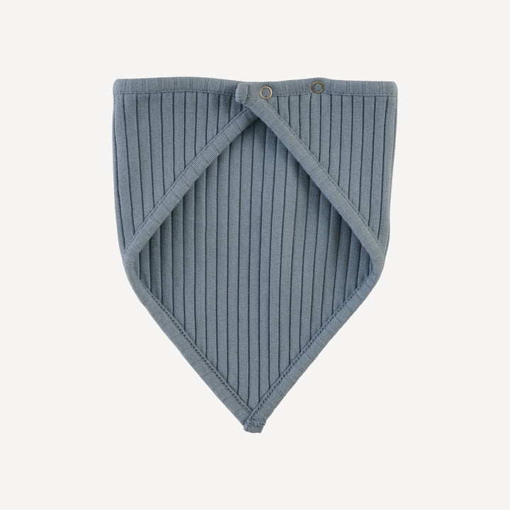 bandana bib | citadel | organic cotton wide rib