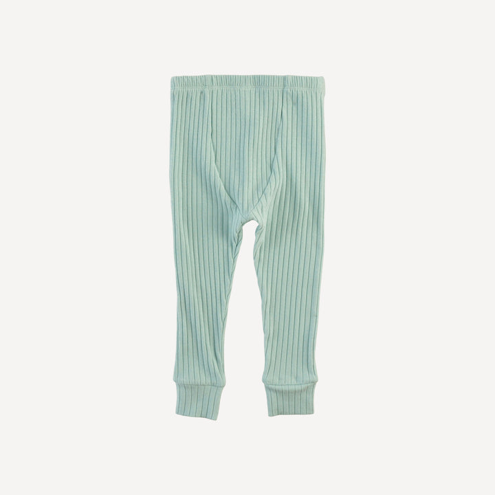 long sleeve crew neck pj set | surf spray | organic cotton wide rib