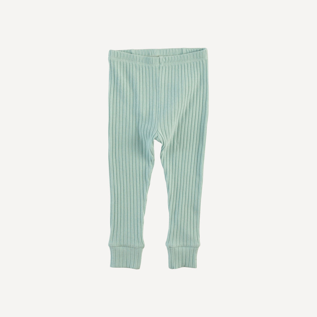 long sleeve crew neck pj set | surf spray | organic cotton wide rib