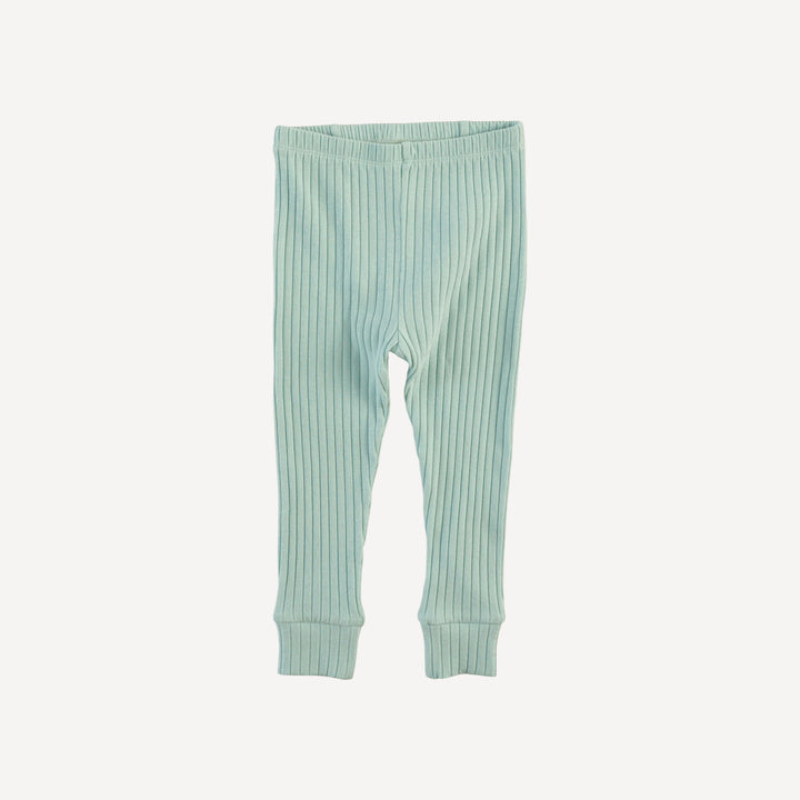 long sleeve crew neck pj set | surf spray | organic cotton wide rib