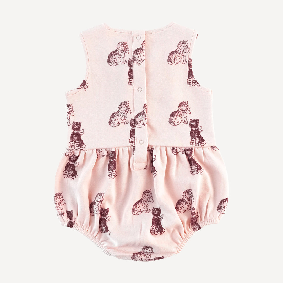 button tab bubble | vintage kitty | organic cotton interlock