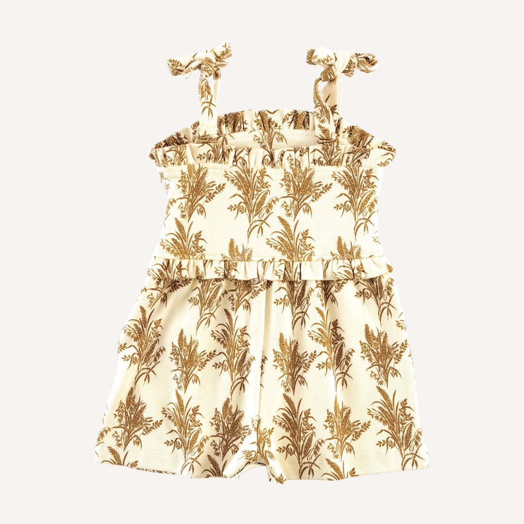 izzy shortie | wheat grass | organic cotton interlock