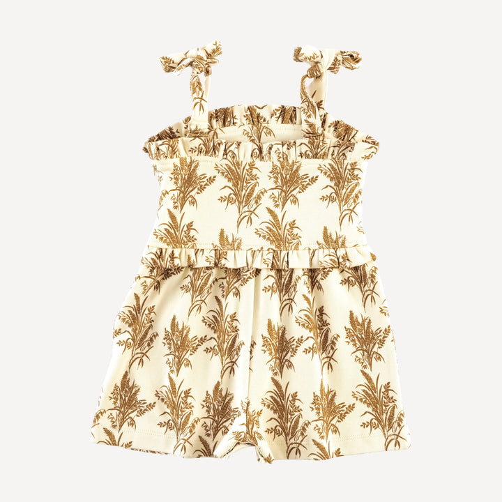 izzy shortie | wheat grass | organic cotton interlock