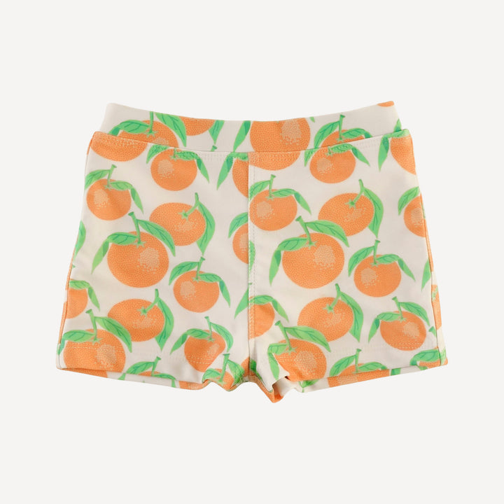 swim short | orange clementine | swim