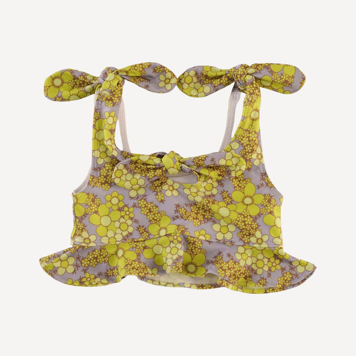 tie bow bikini | bright granny floral | swim