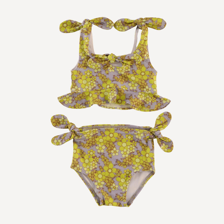 tie bow bikini | bright granny floral | swim