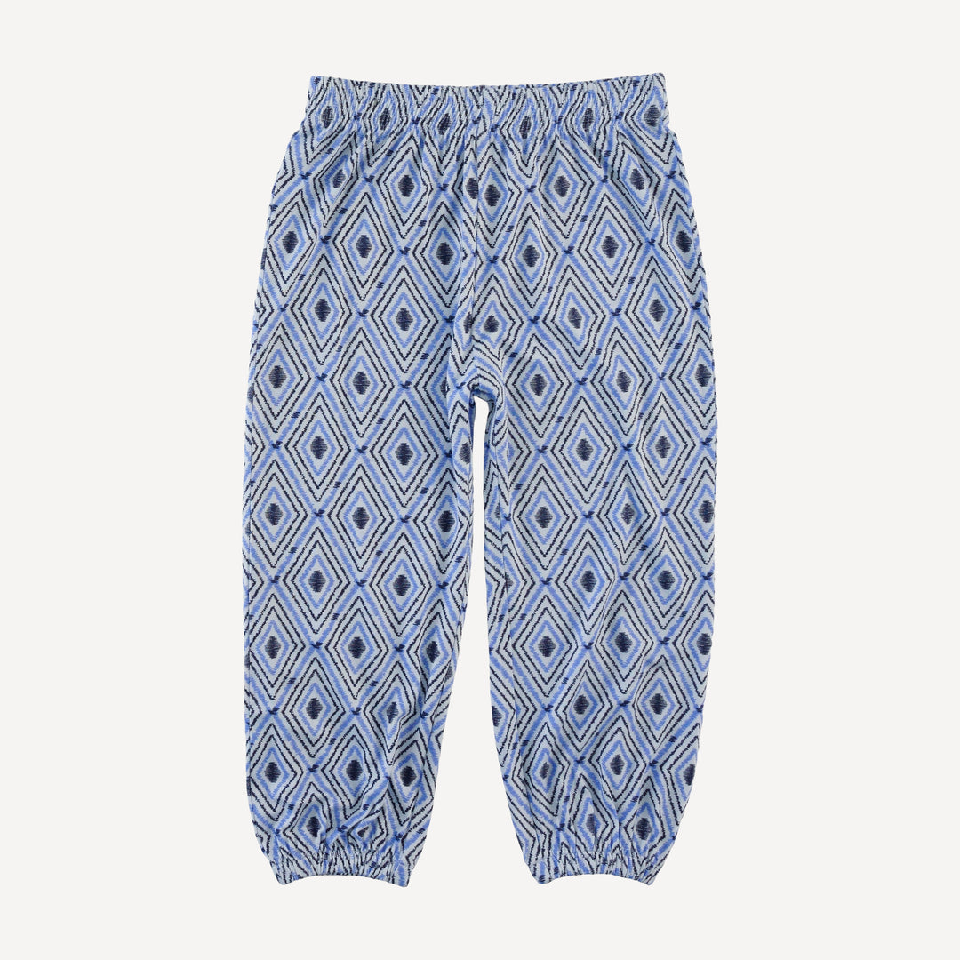 long sleeve hooded relaxed jogger set | diamond | bamboo
