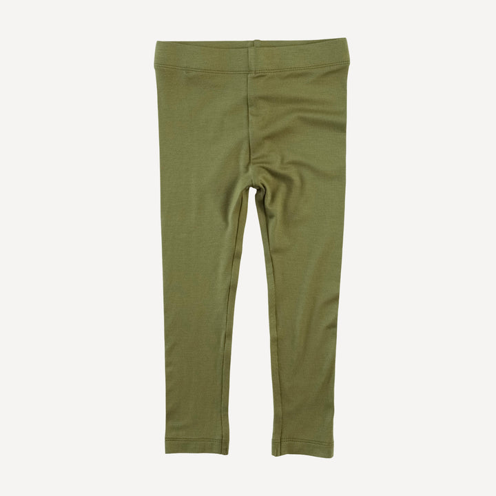 classic skinny legging | olive leaf | bamboo