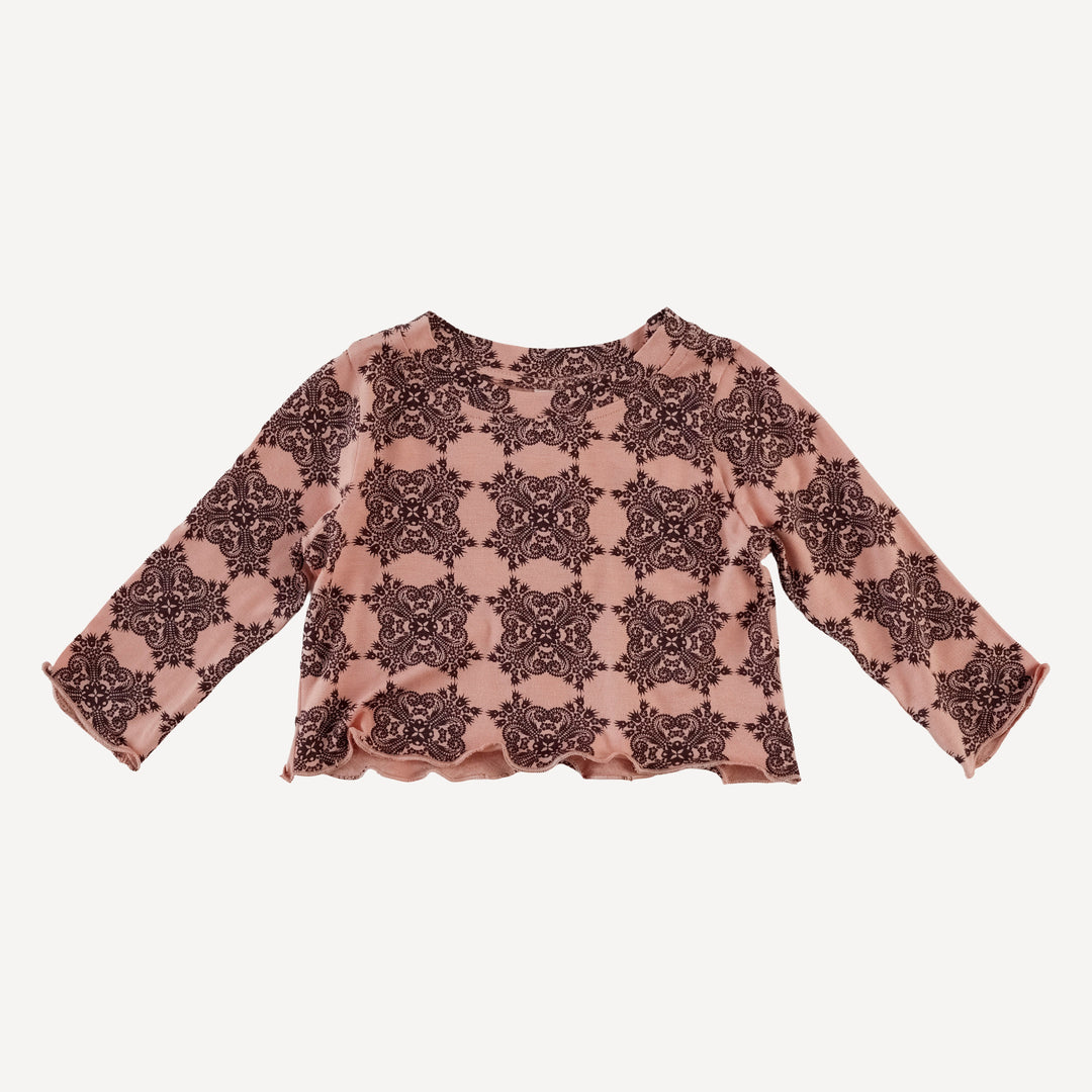 long sleeve jade set | french bloom | bamboo