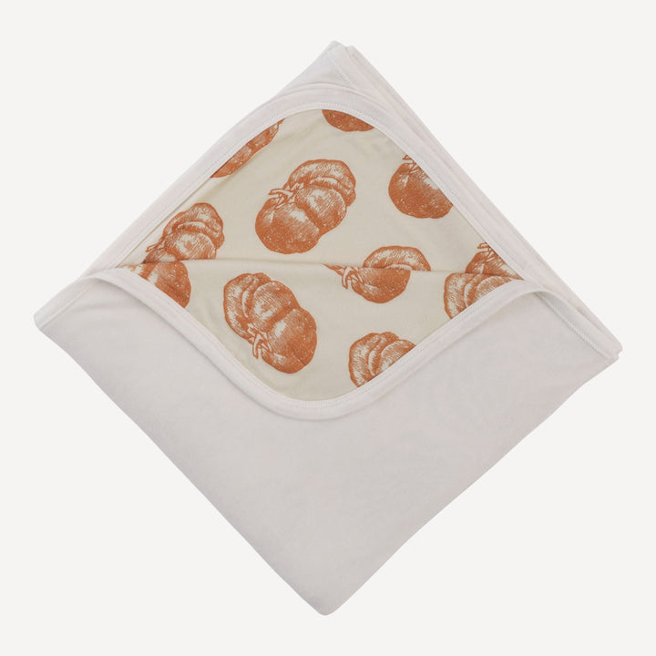 double layer blanket | harvest pumpkin | bamboo