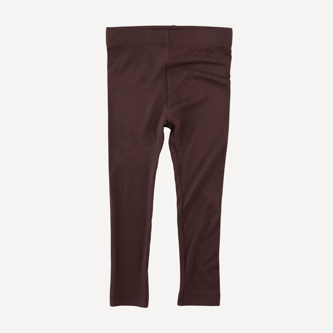 classic skinny legging | dark fig | bamboo