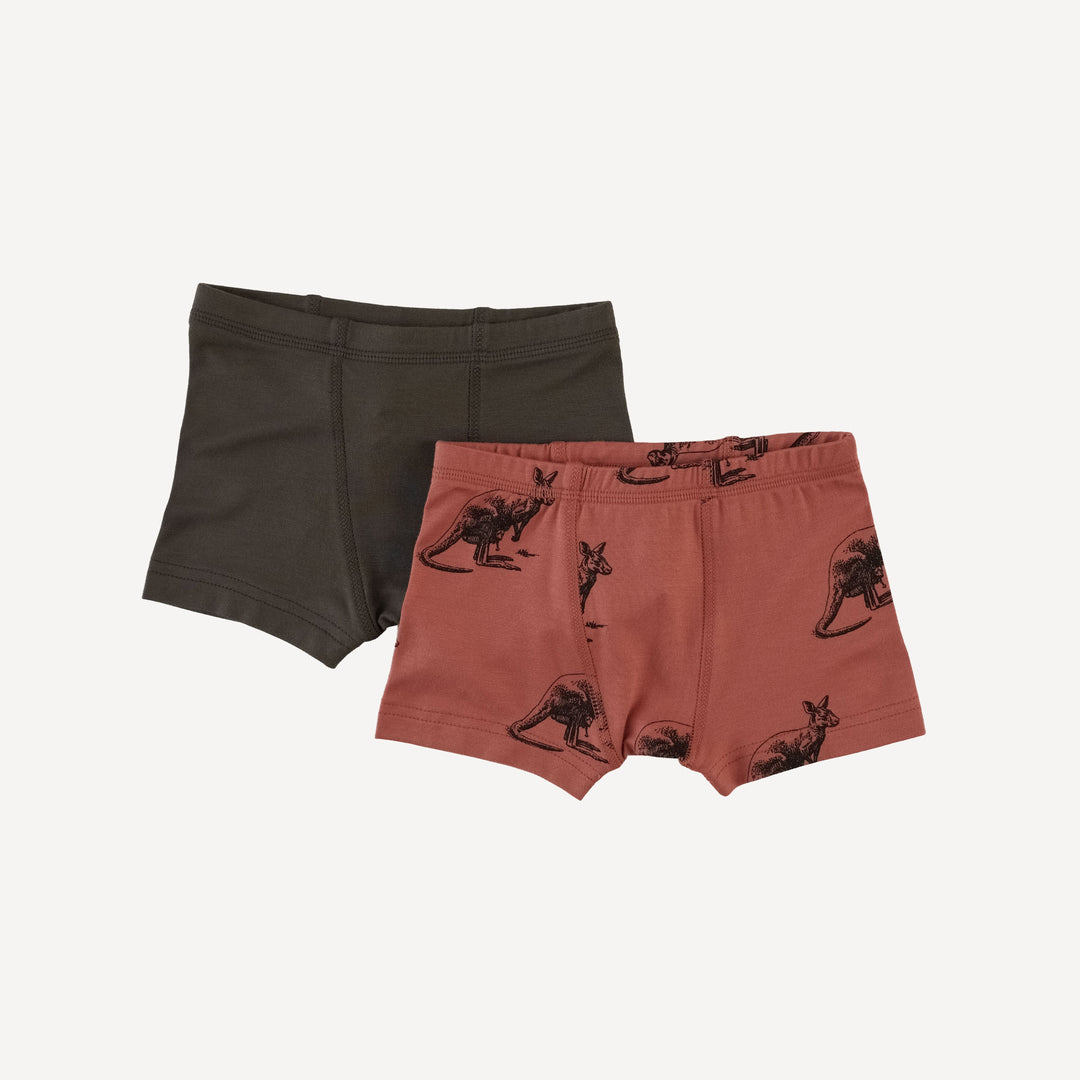 boxer set of 2 | kangaroo | bamboo
