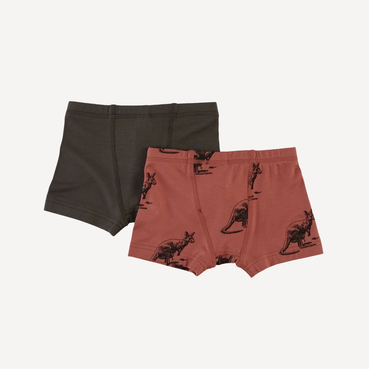 boxer set of 2 | kangaroo | bamboo