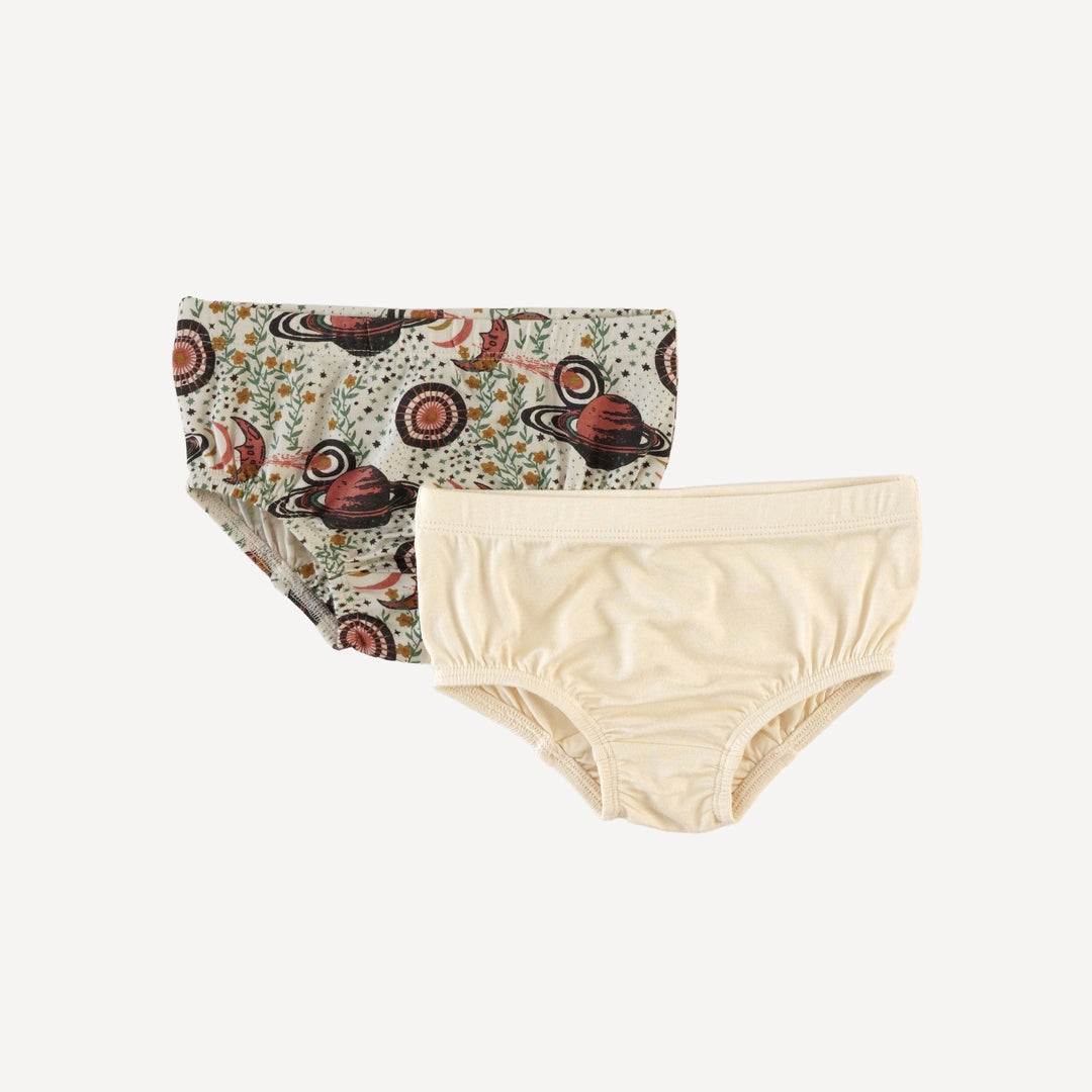 underwear set of 2 | oatmeal | bamboo