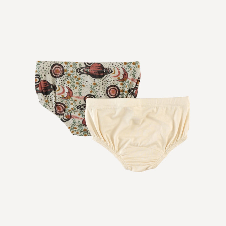 underwear set of 2 | oatmeal | bamboo