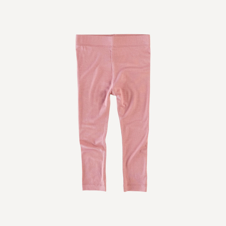 classic skinny legging | pink foxglove | bamboo