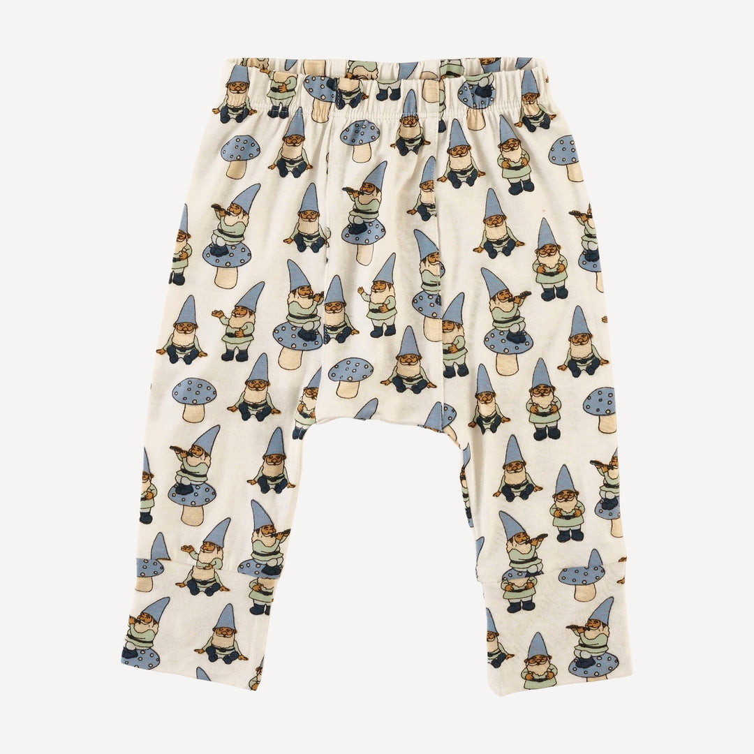 layette set | blue gnomes | bamboo