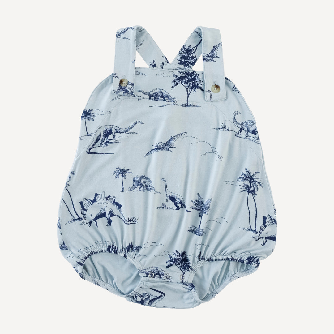country bubble | blue dino landscape | bamboo