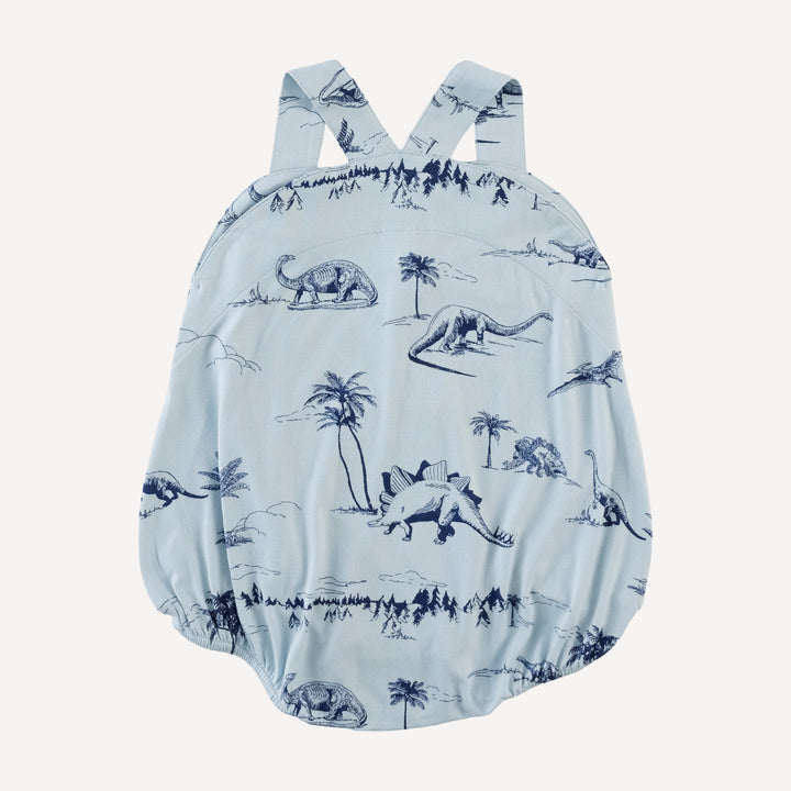 country bubble | blue dino landscape | bamboo