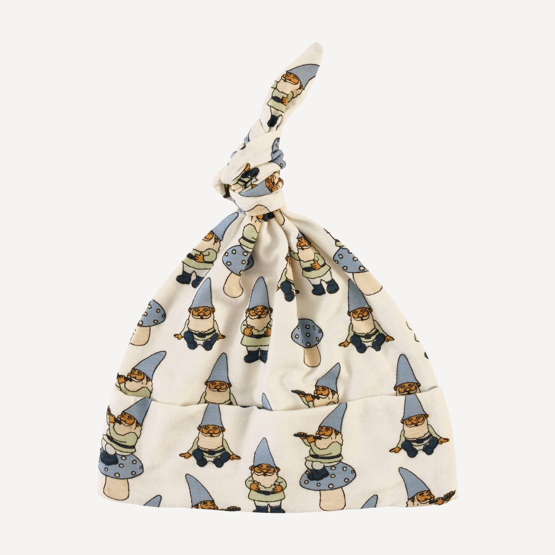 layette set | blue gnomes | bamboo