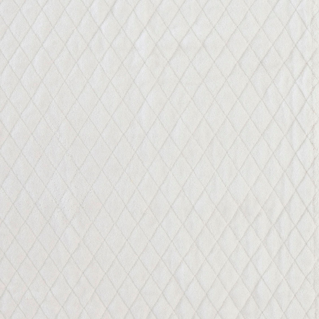 round beach blanket | coconut | organic cotton terry