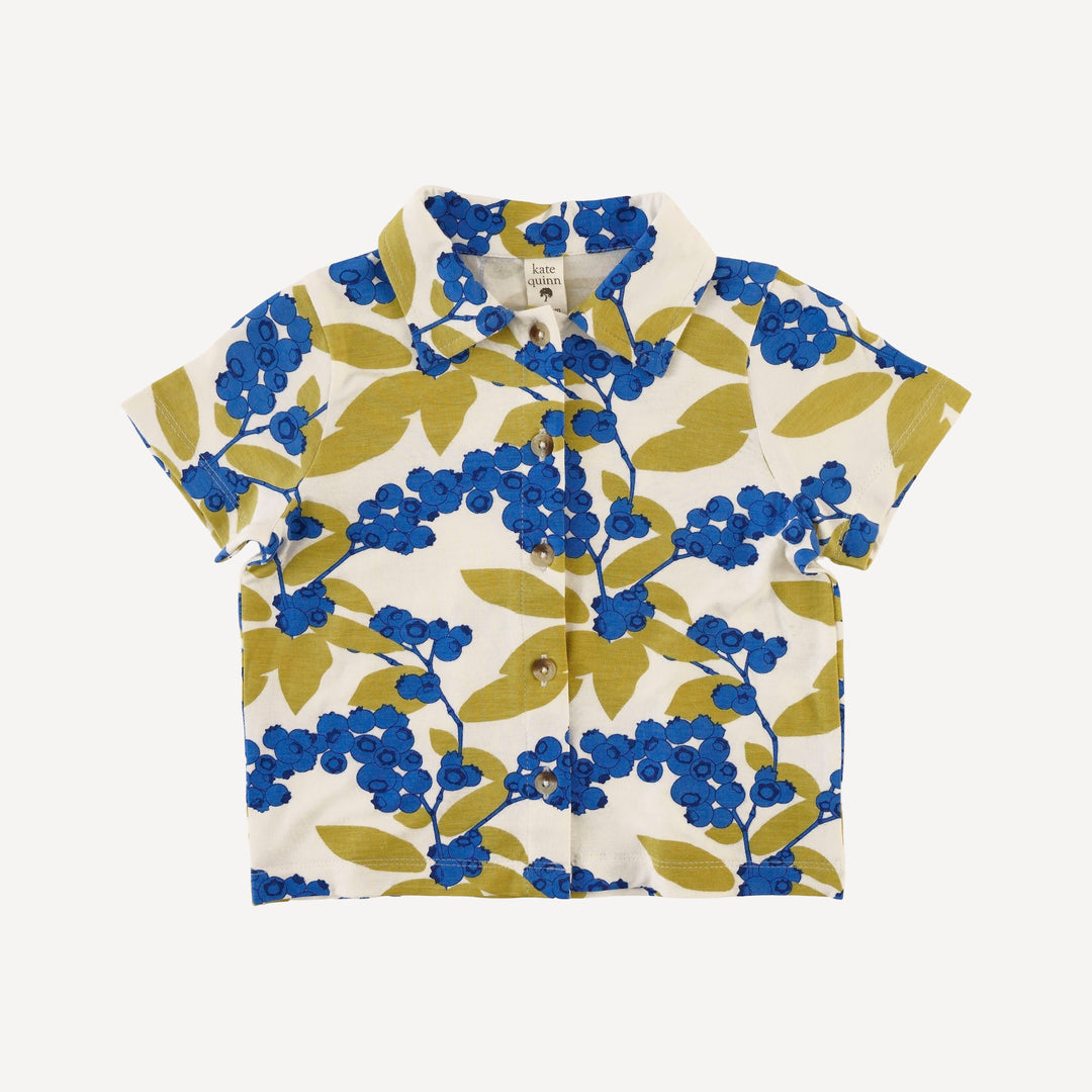 logan short set | blueberries | bamboo