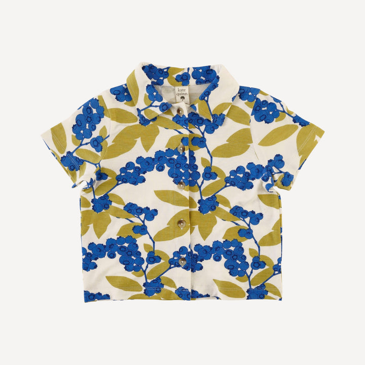 logan short set | blueberries | bamboo