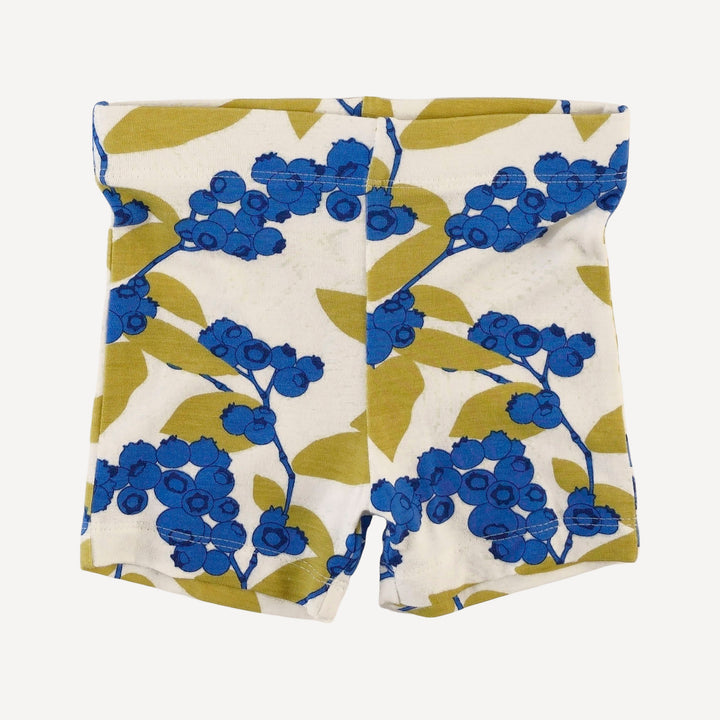skinny tank + bike short set | blueberries | bamboo