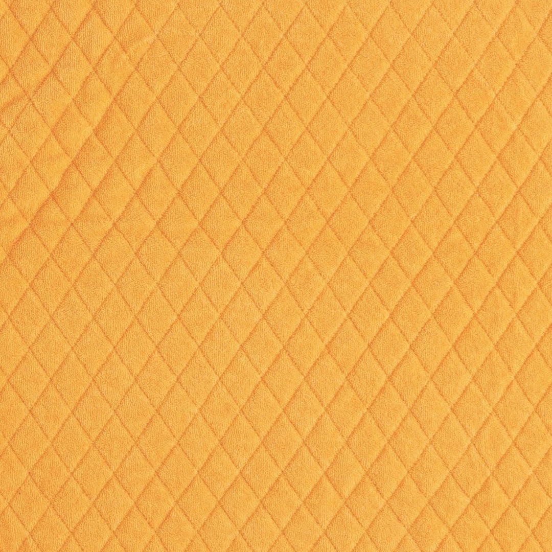 round beach blanket | orange | organic cotton terry