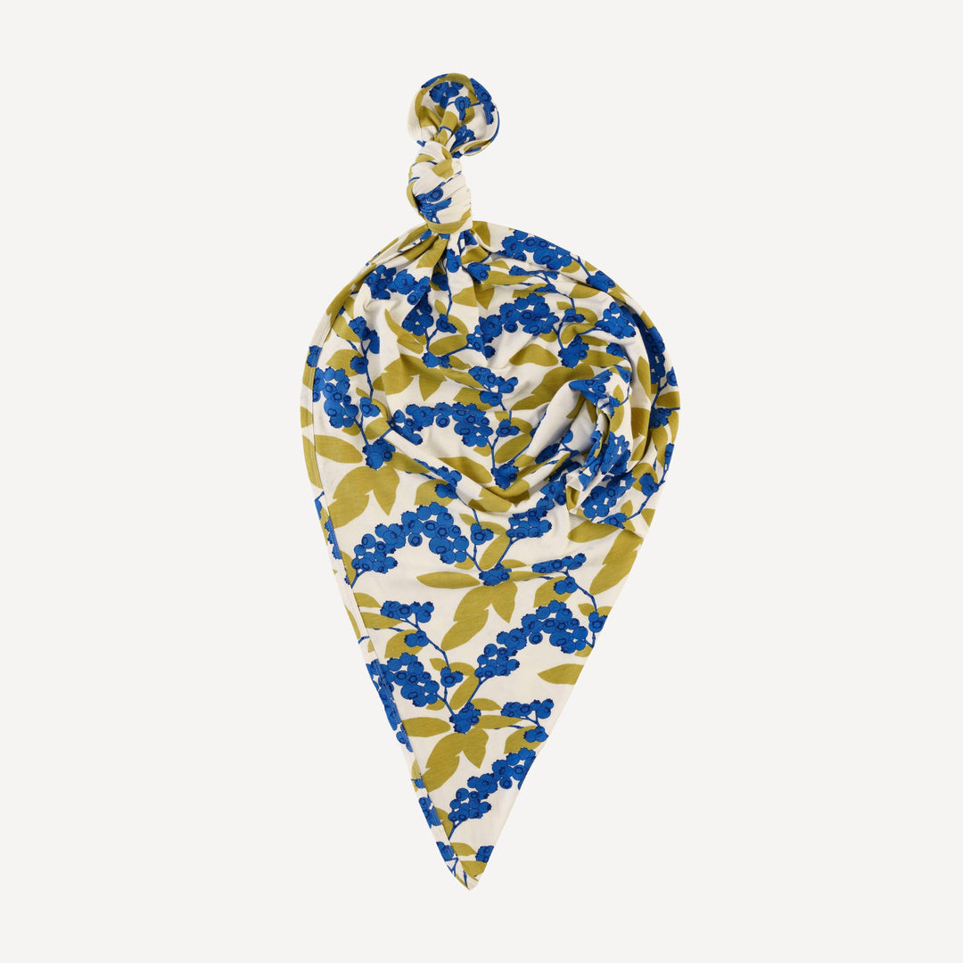 classic single layer blanket | blueberries | bamboo