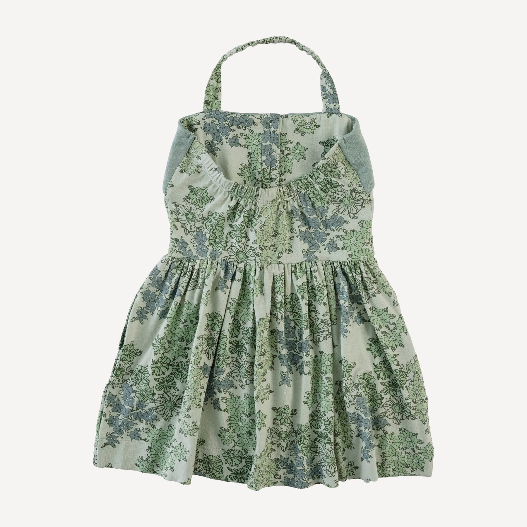 halter dress | jade wildflower
