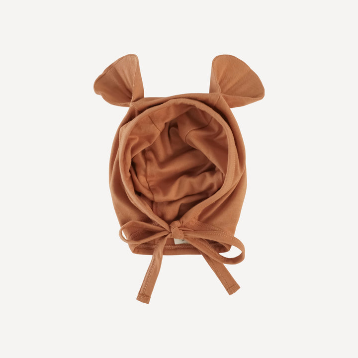 bear hat | russet | bamboo
