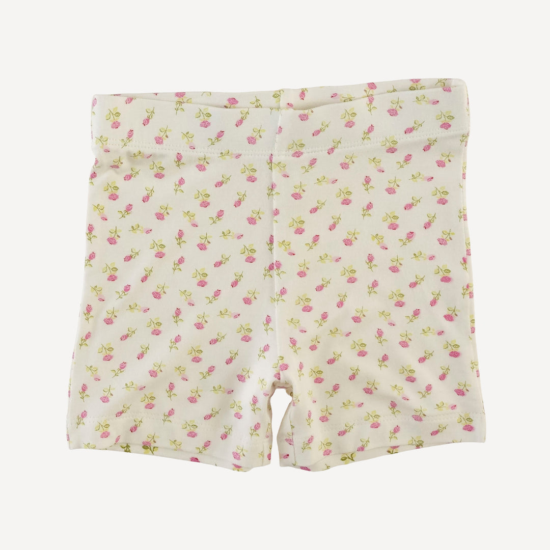 skinny tank + bike short set | rose bud | bamboo