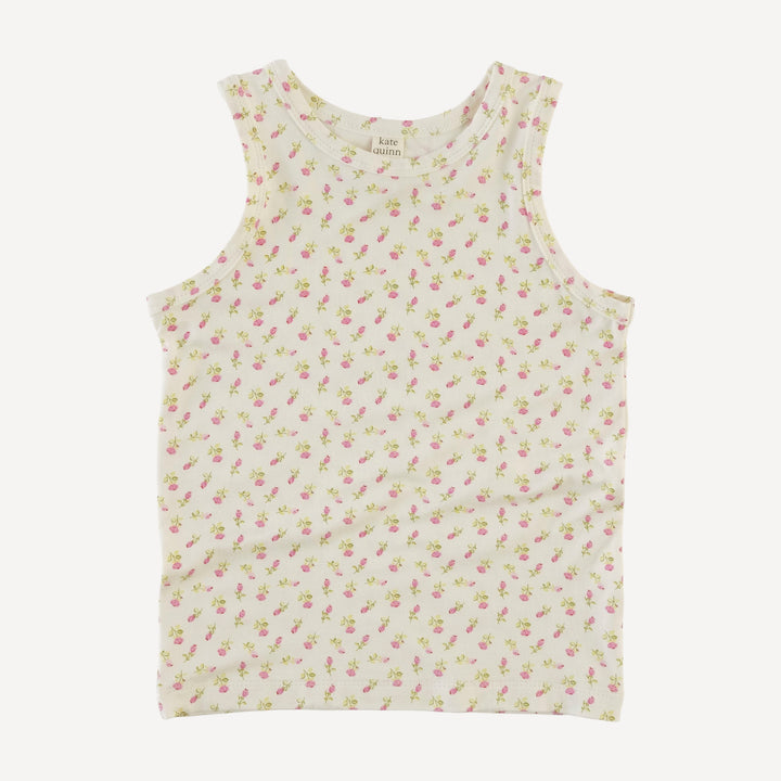 skinny tank + bike short set | rose bud | bamboo
