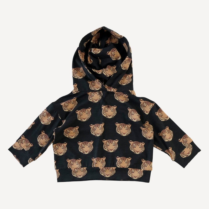 long sleeve hooded cuffed jogger set | OG tigers | bamboo