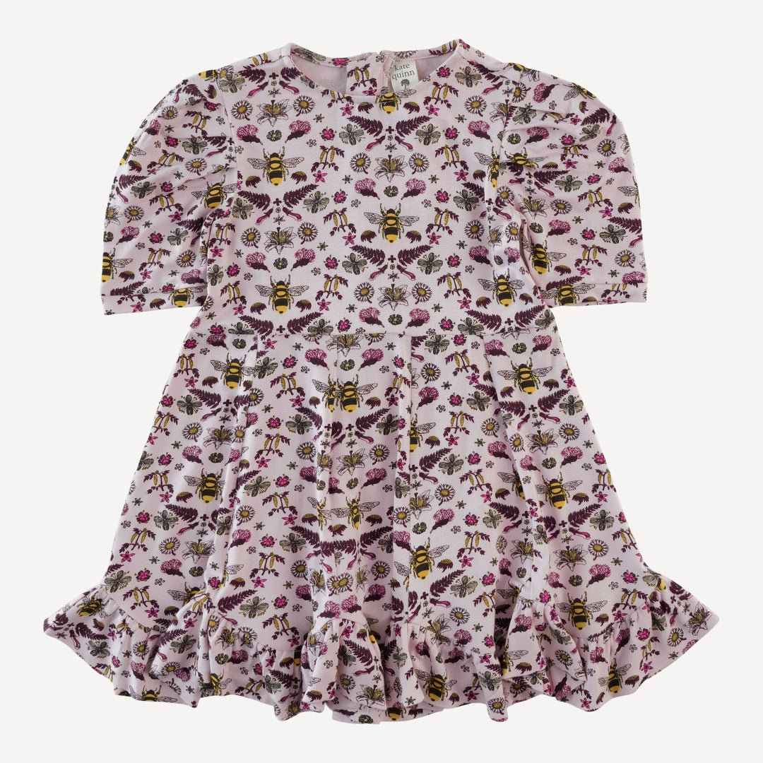 cupcake dress | rose litho bee | bamboo