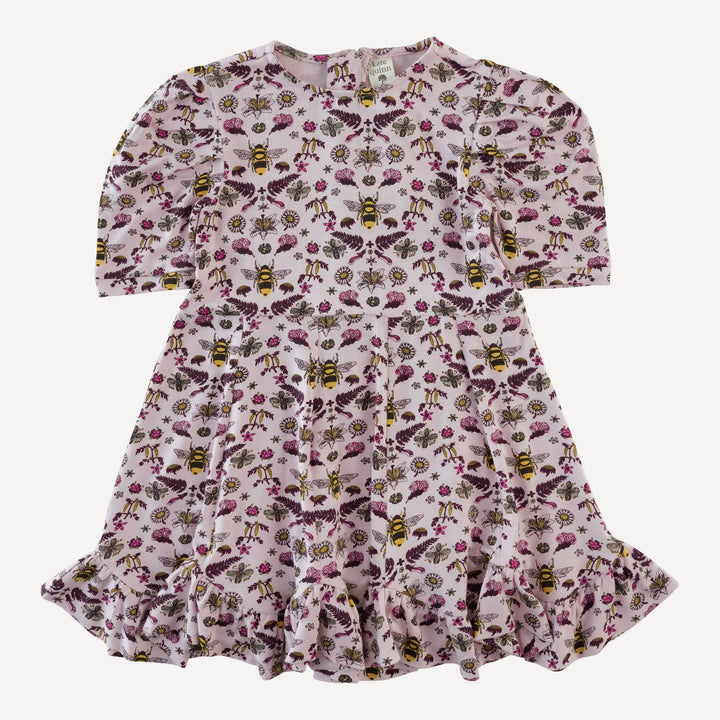 cupcake dress | rose litho bee | bamboo