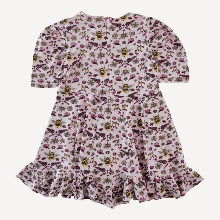 cupcake dress | rose litho bee | bamboo