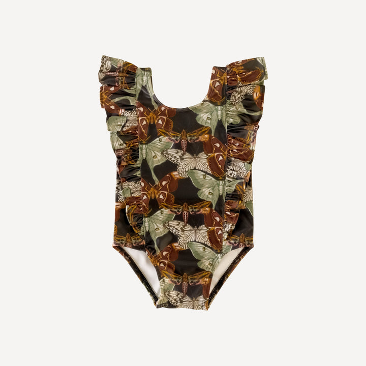 side ruffle tank swimsuit | moth wallpaper | swim