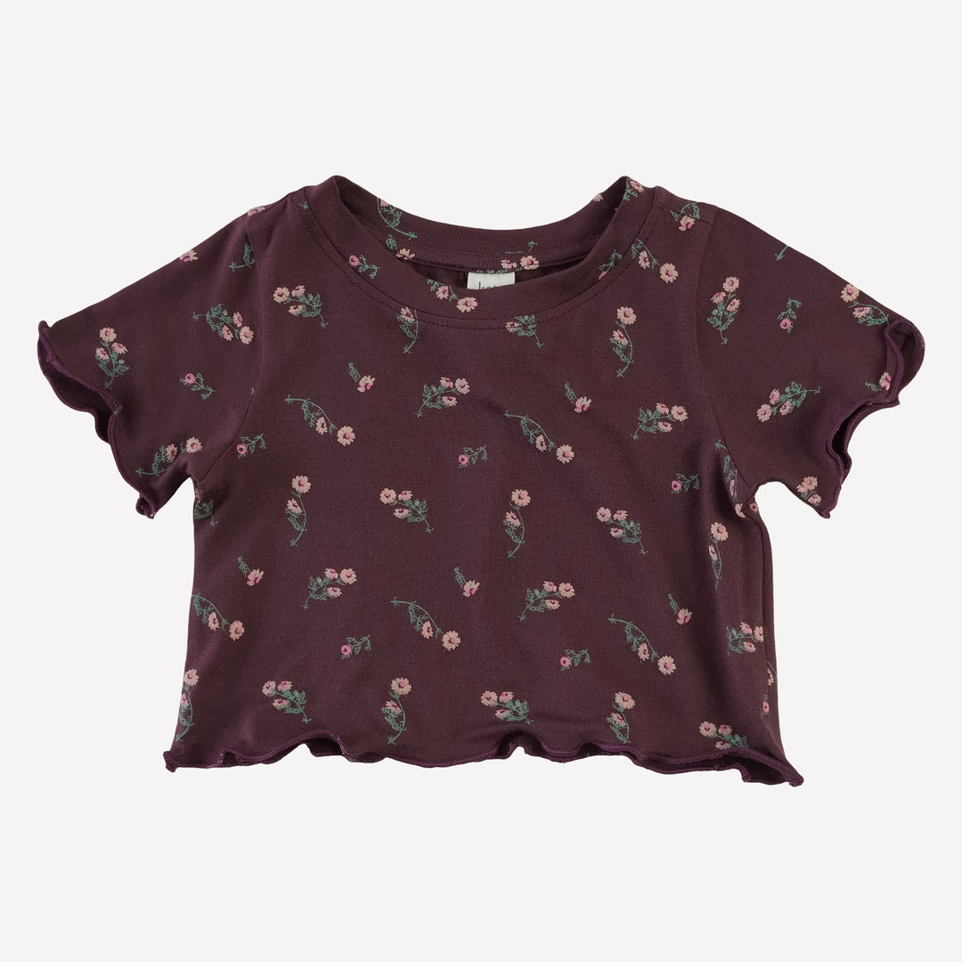 short sleeve jade set | huckleberry chamomile | bamboo