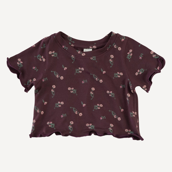 short sleeve jade set | huckleberry chamomile | bamboo