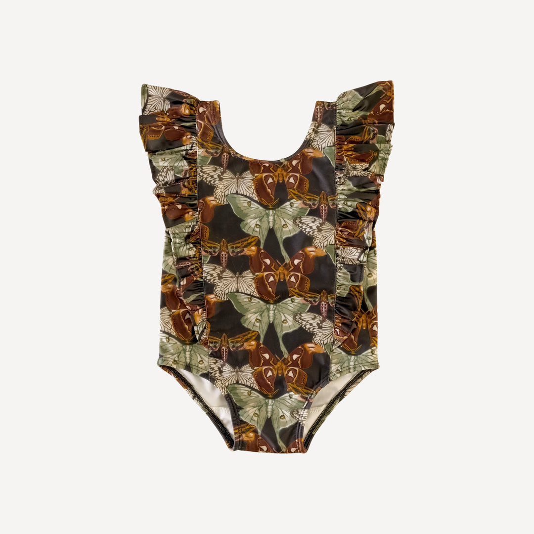 side ruffle tank swimsuit | moth wallpaper | swim