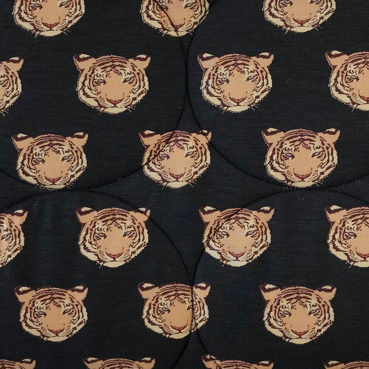 classic circle quilt | OG tigers | bamboo