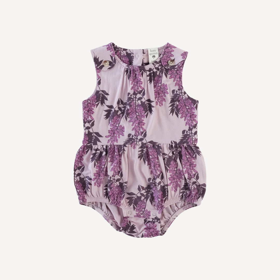 sleeveless button tab bubble | violet wisteria | bamboo – kate quinn