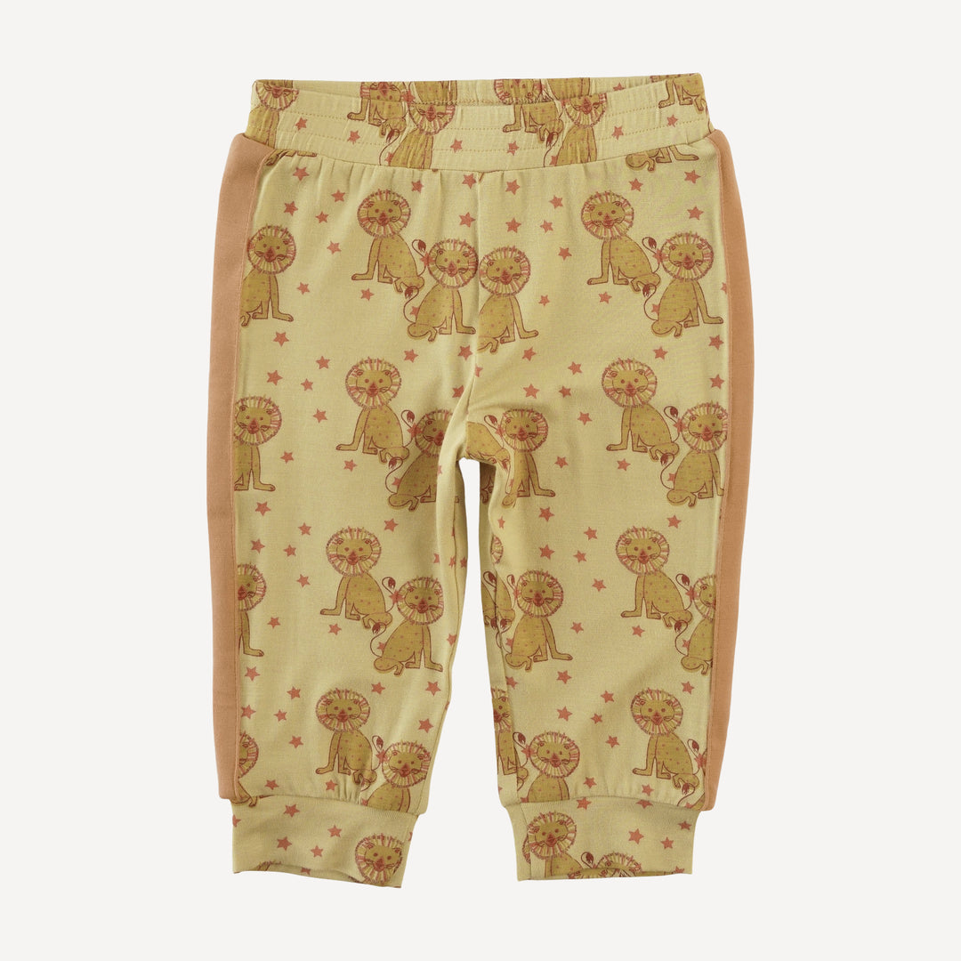 long sleeve football set | vintage lion | bamboo