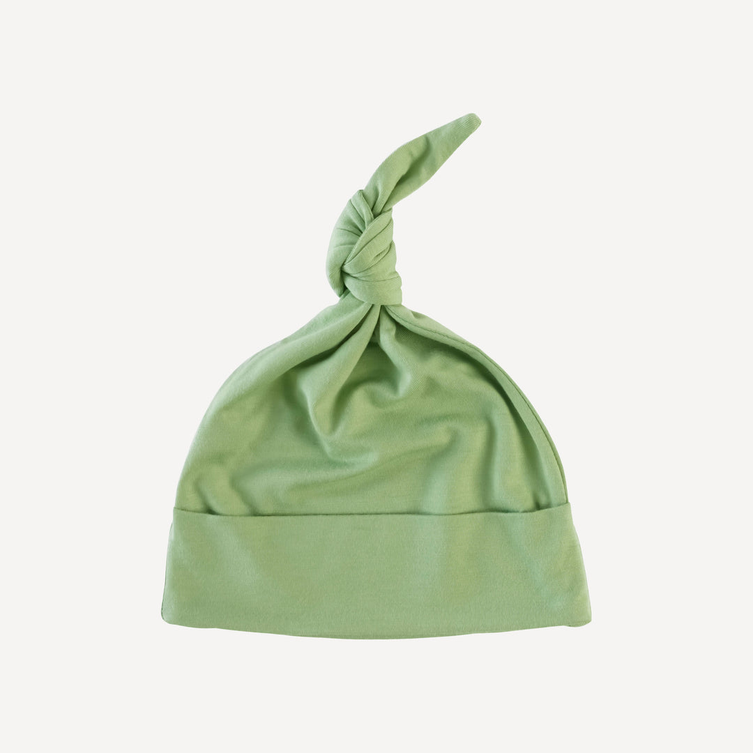 knot hat | tropical green | bamboo