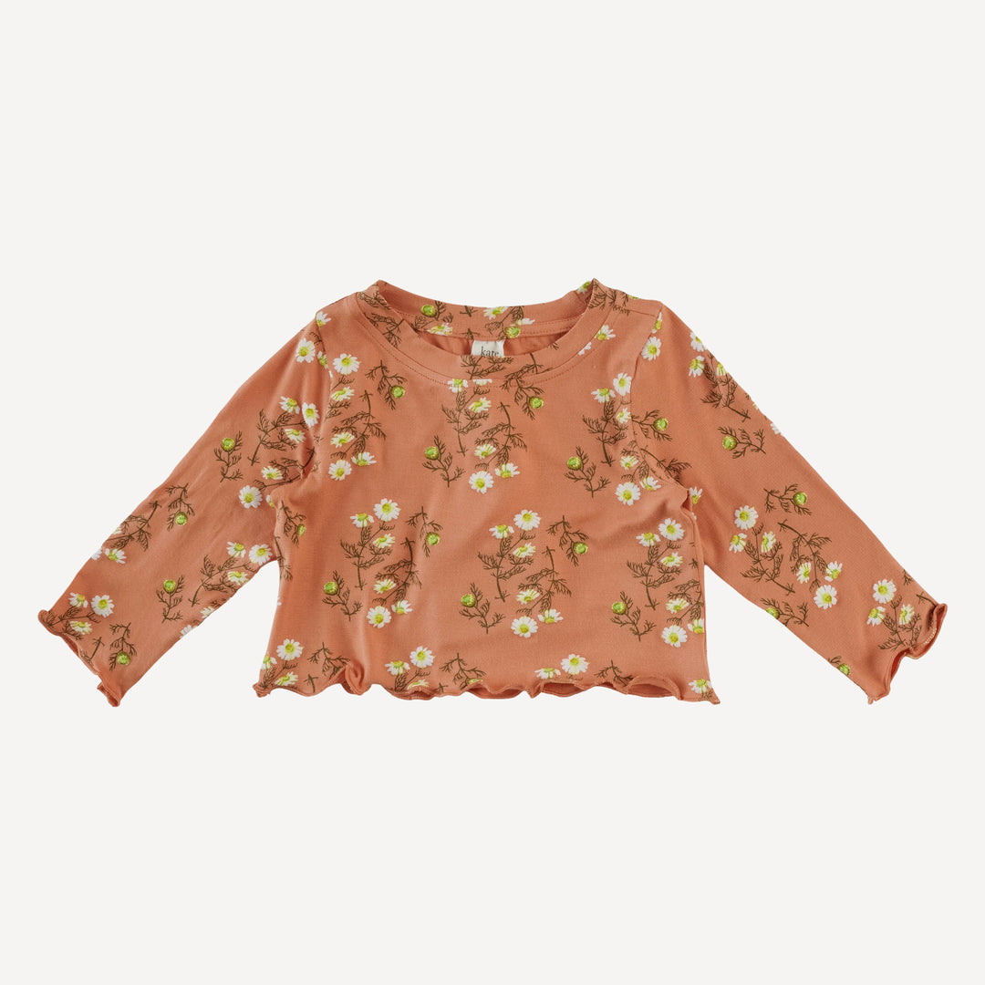 long sleeve jade set | wild chamomile | bamboo