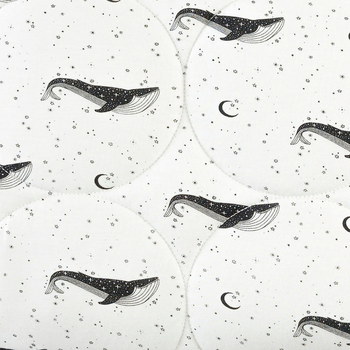 classic circle quilt | mystical whales | bamboo