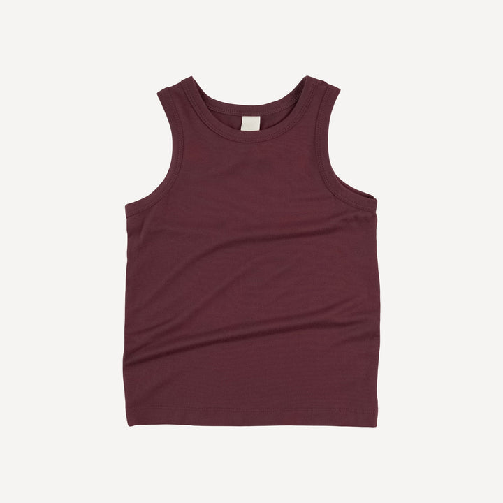 skinny tank | mahogany | modal