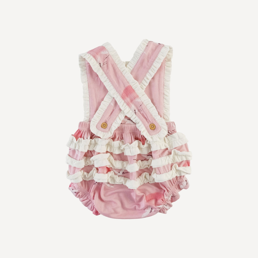 the ruffle gretel bubble | pink crane | modal